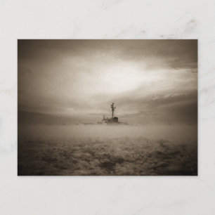 Carte Postale À travers les fosses, à travers la glace