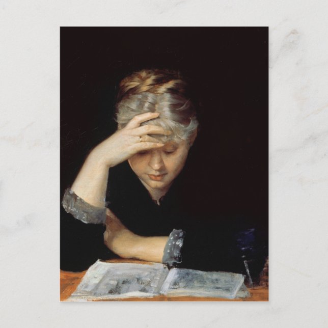 Carte Postale À un livre (Devant)