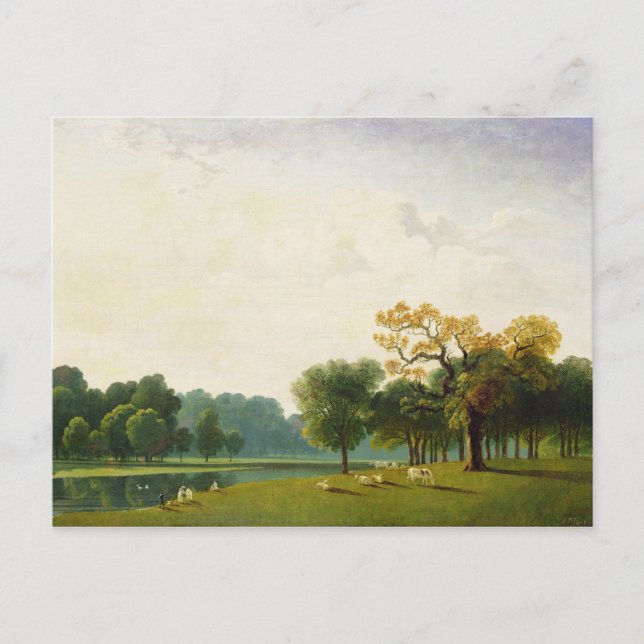 Carte Postale A View of the Serpentine, 1815 (Devant)