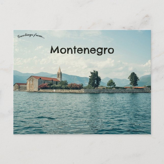 Carte Postale A View of Tivat Montenegro (Devant)