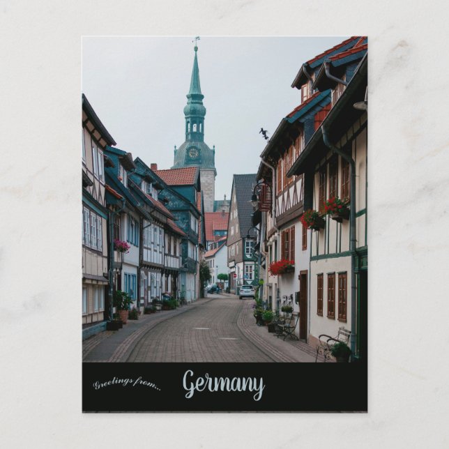 Carte Postale A View of Wolfenbuttel Germany  (Devant)