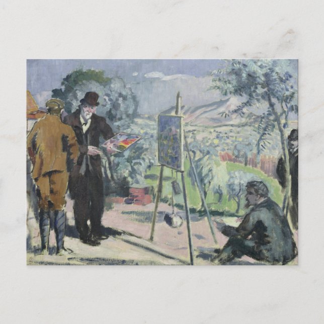 Carte Postale A Visit to the House of Cezanne (Devant)