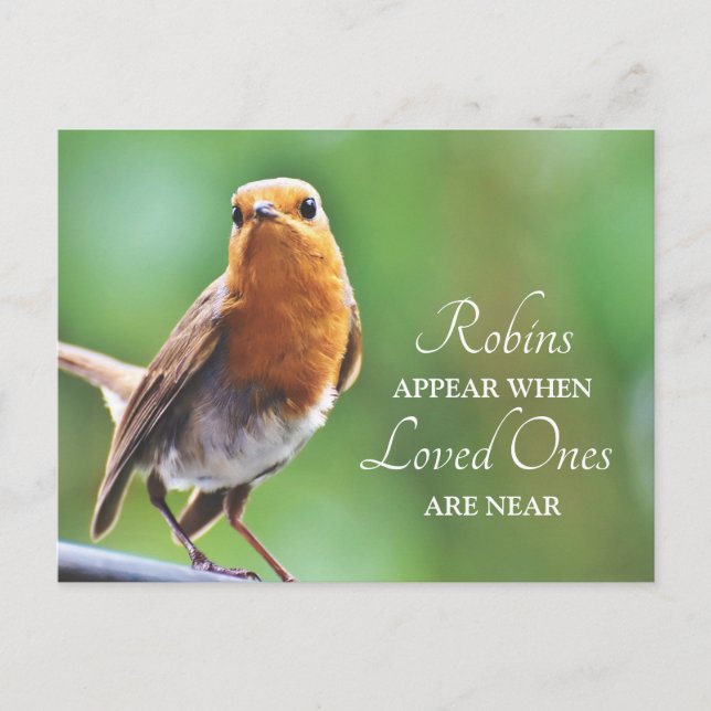 Carte Postale À vos pensées | Sympathie Condoléances (Devant)