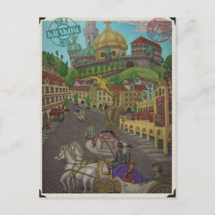 Carte Postale À Wawel, Cracovie par Ordovich