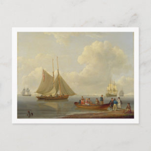 Carte Postale A Wherry Taking