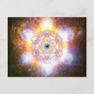 Carte Postale "Aad Guray Nameh" - Mantra-Merkaba protectrice