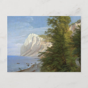 Carte Postale Aagaard Isle of Mon Chalk Cliffs Danemark Peinture