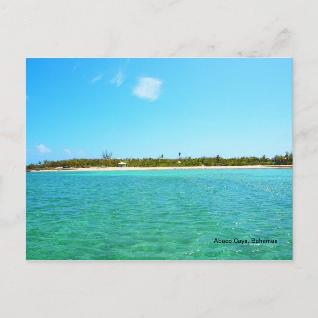Carte Postale Abaco Cays (Devant)