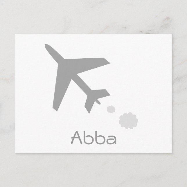 Carte Postale Abba (Devant)