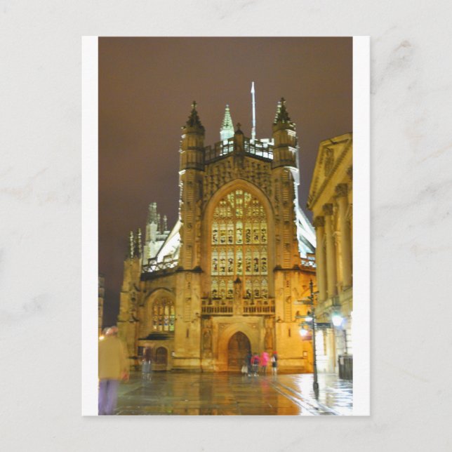 Carte Postale Abbaye de Bath (Devant)
