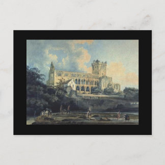 Carte Postale Abbaye de Jedburgh par Thomas Girtin
