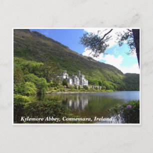 Carte Postale Abbaye de Kylemore, paysage du Connemara Co. Galwa