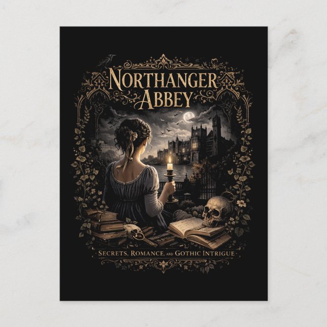 Carte Postale Abbaye de Northanger (Devant)
