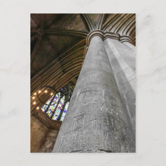 Carte Postale Abbaye de St. Albans, intérieur.