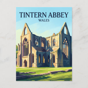 Carte Postale Abbaye de Tintern Pays de Galles