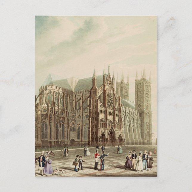 Carte Postale Abbaye de Westminster (Devant)