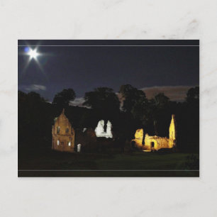 Carte Postale Abbaye Des Fontaines Dans Le Nord Du Yorkshire La