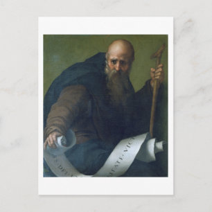 Carte Postale Abbé de Saint-Anthony (c.251-356) c.1518-19 (pétro