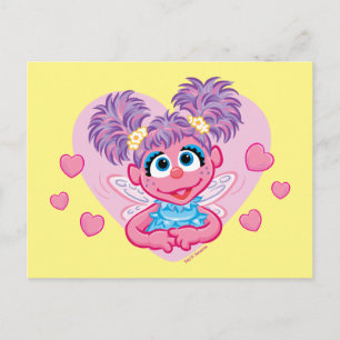 Carte Postale Abby Cadabby Valentine Hearts Graphisme