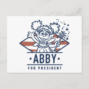 Carte Postale Abby Pour Président