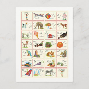 CARTE POSTALE ABC