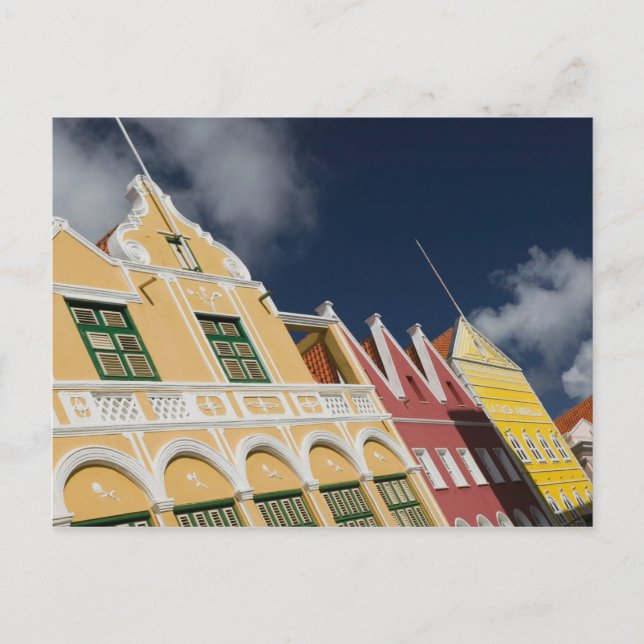 Carte Postale ABC Islands, CURACAO, Willemstad : Punda (Devant)
