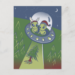 Carte Postale Abduction de Christmas