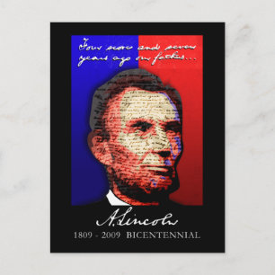 Carte Postale Abe Lincoln - Bicentennial