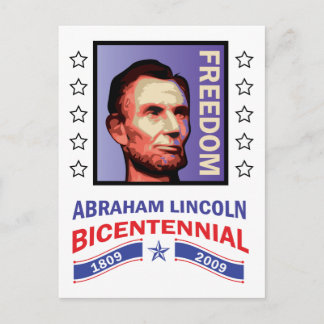 Carte Postale Abe Lincoln - Sceau du bicentenaire