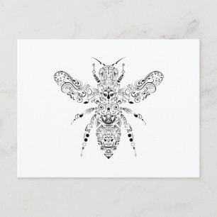 Carte Postale abeille