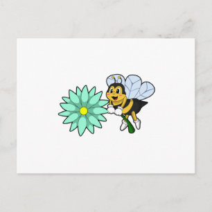 Carte Postale Abeille avec Fleur.PNG