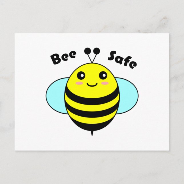 Carte Postale Abeille sûre 3 (Devant)