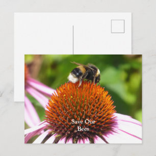 CARTE POSTALE ABEILLES 