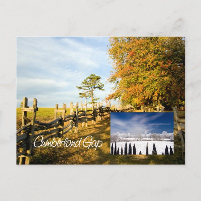 Carte Postale ABH Cumberland Gap (Devant)