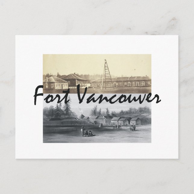 Carte Postale ABH Fort Vancouver (Devant)