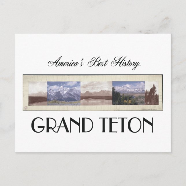 Carte Postale ABH Grand Teton (Devant)