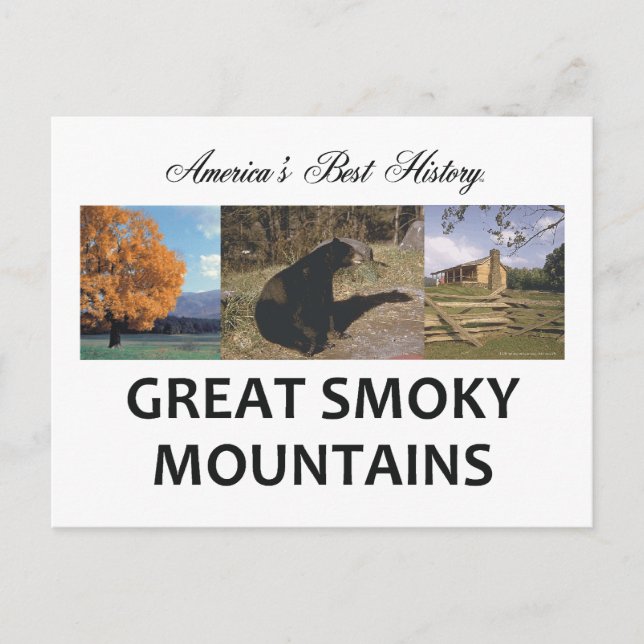 Carte Postale ABH Great Smoky Mountains (Devant)