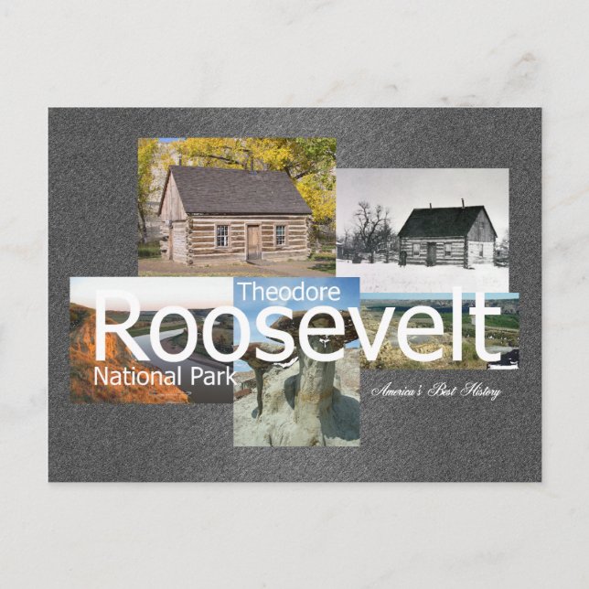 Carte Postale ABH Theodore Roosevelt NP (Devant)