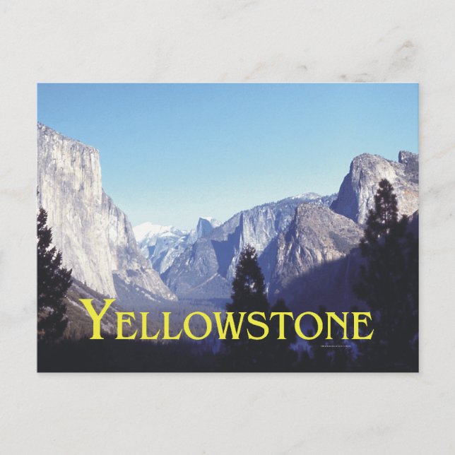 Carte Postale ABH Yellowstone (Devant)
