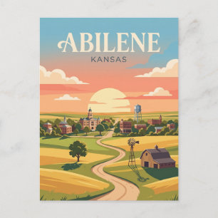 Carte Postale Abilene Kansas