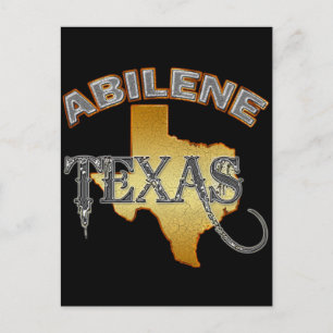 CARTE POSTALE ABILÈNE, TEXAS
