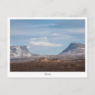 Carte Postale Abisko Suède