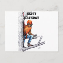 Cartes Bucheron D Anniversaire Zazzle Fr