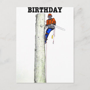 Carte Postale Aboriste Arbre chirurgien Anniversaire cadeau prés