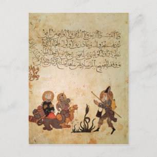 Carte Postale Abou Zayd rencontre des marchands