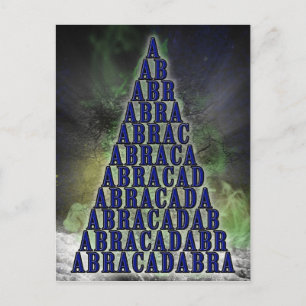 Carte Postale Abracadabra