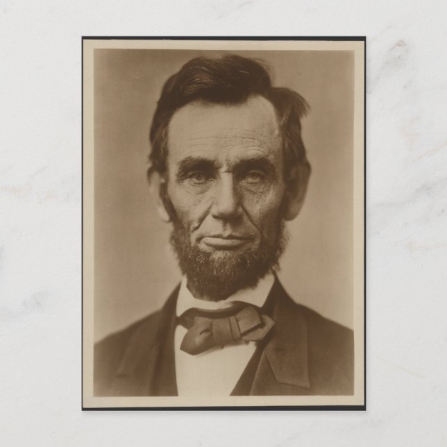 Carte Postale Abraham Lincoln (Devant)