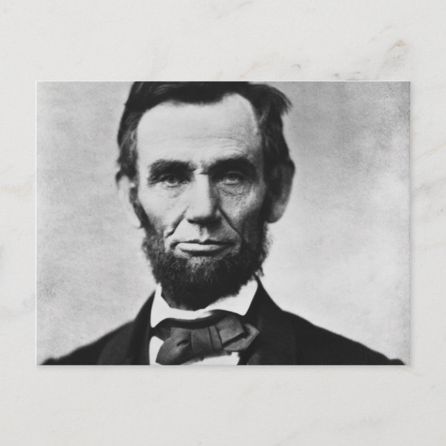 Carte Postale Abraham Lincoln (Devant)