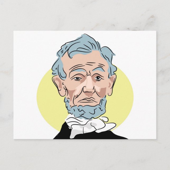 Carte Postale Abraham Lincoln (Devant)
