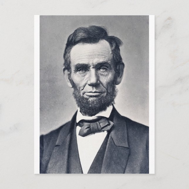 Carte Postale Abraham Lincoln (Devant)